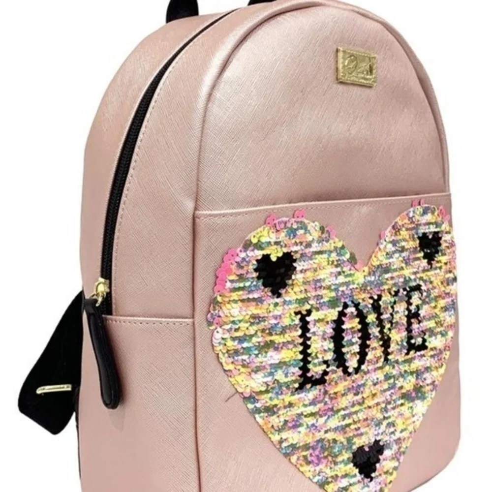 Betsey Johnson Backpack Pink LBDEBBIE Love
